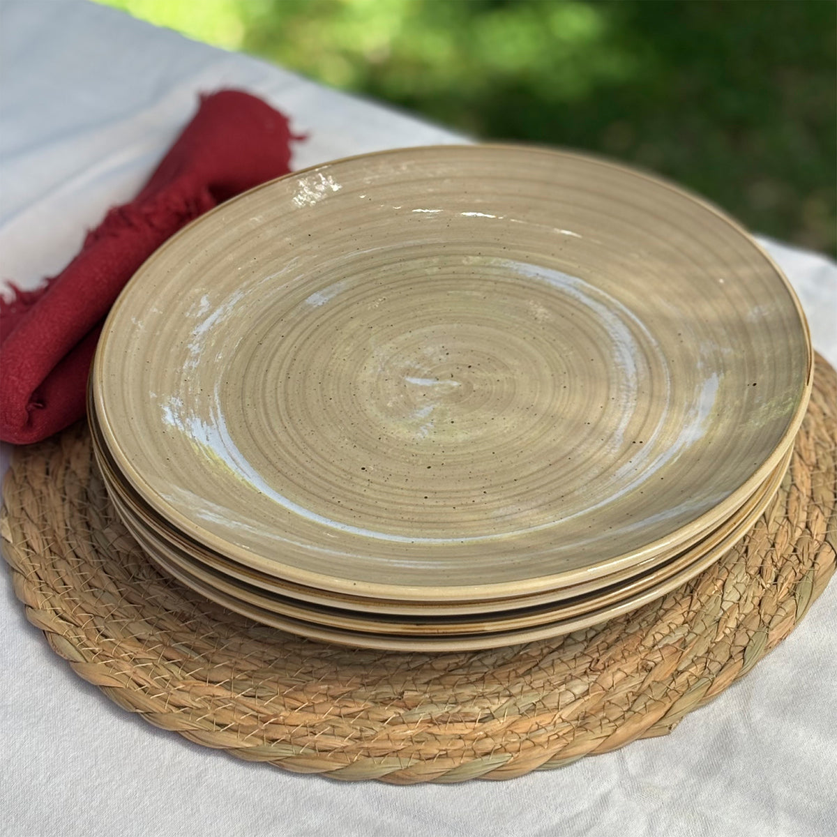 Set 4 Platos Fondo Cerámica 26,7cm Siena Simplit