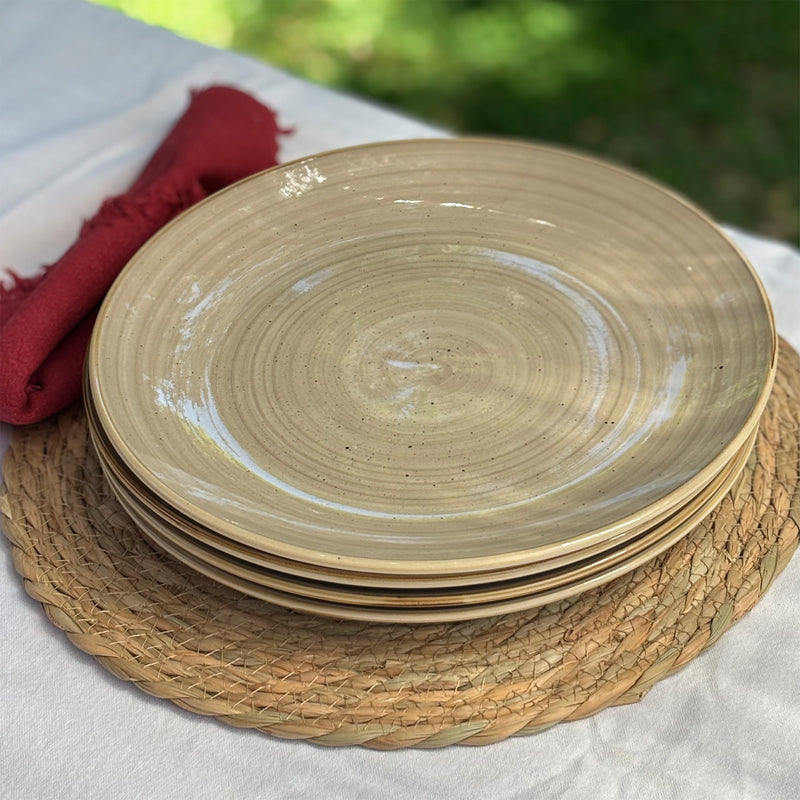 Set 4 Platos Fondo Cerámica 26,7cm Siena Simplit