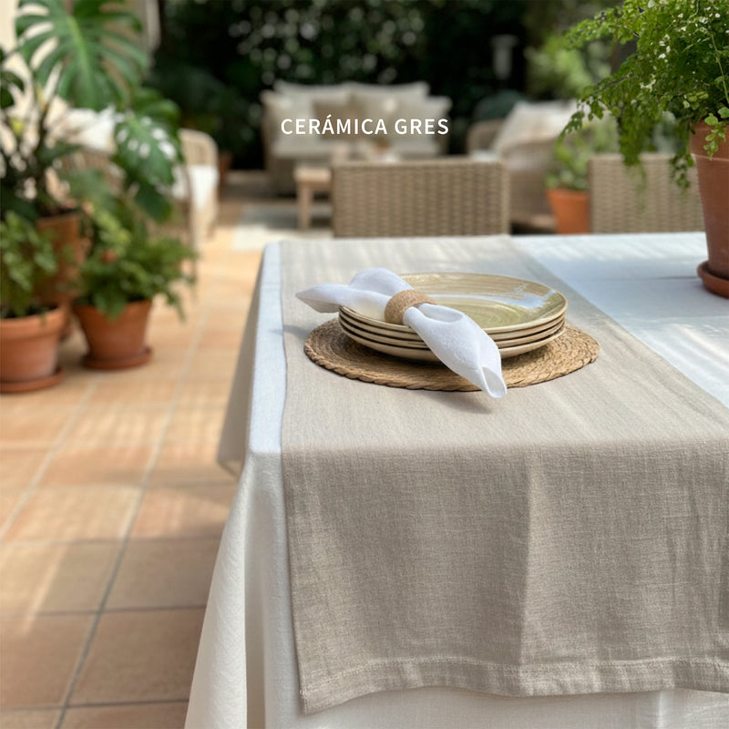 Set 4 Platos Fondo Cerámica 26,7cm Siena Simplit