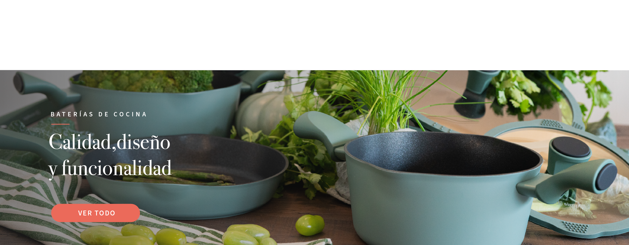 Baterias de cocina Simplit - calidad, diseno y funcionalidad
