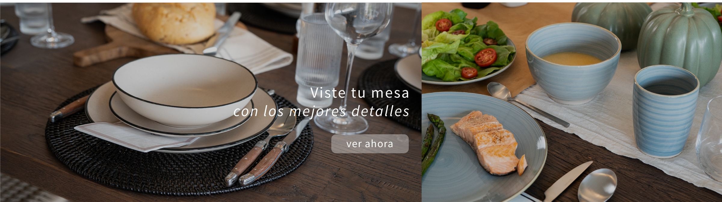 Viste tu mesa con los mejores detalles