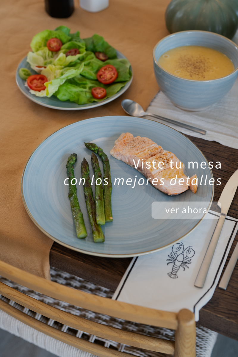 Viste tu mesa con los mejores detalles