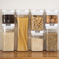 Pack 14 Contenedores Herméticos Plástico Blanco Simplit