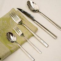 Set de Cuchillería 30 pcs Cubiertos Acero Inoxidable Sicilia