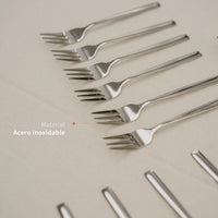 Set de Cuchillería 30 pcs Cubiertos Acero Inoxidable Sicilia