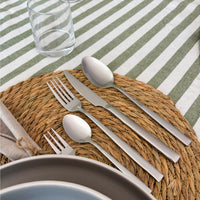 Set de Cuchillería 30 pcs Cubiertos Acero Inoxidable Sicilia