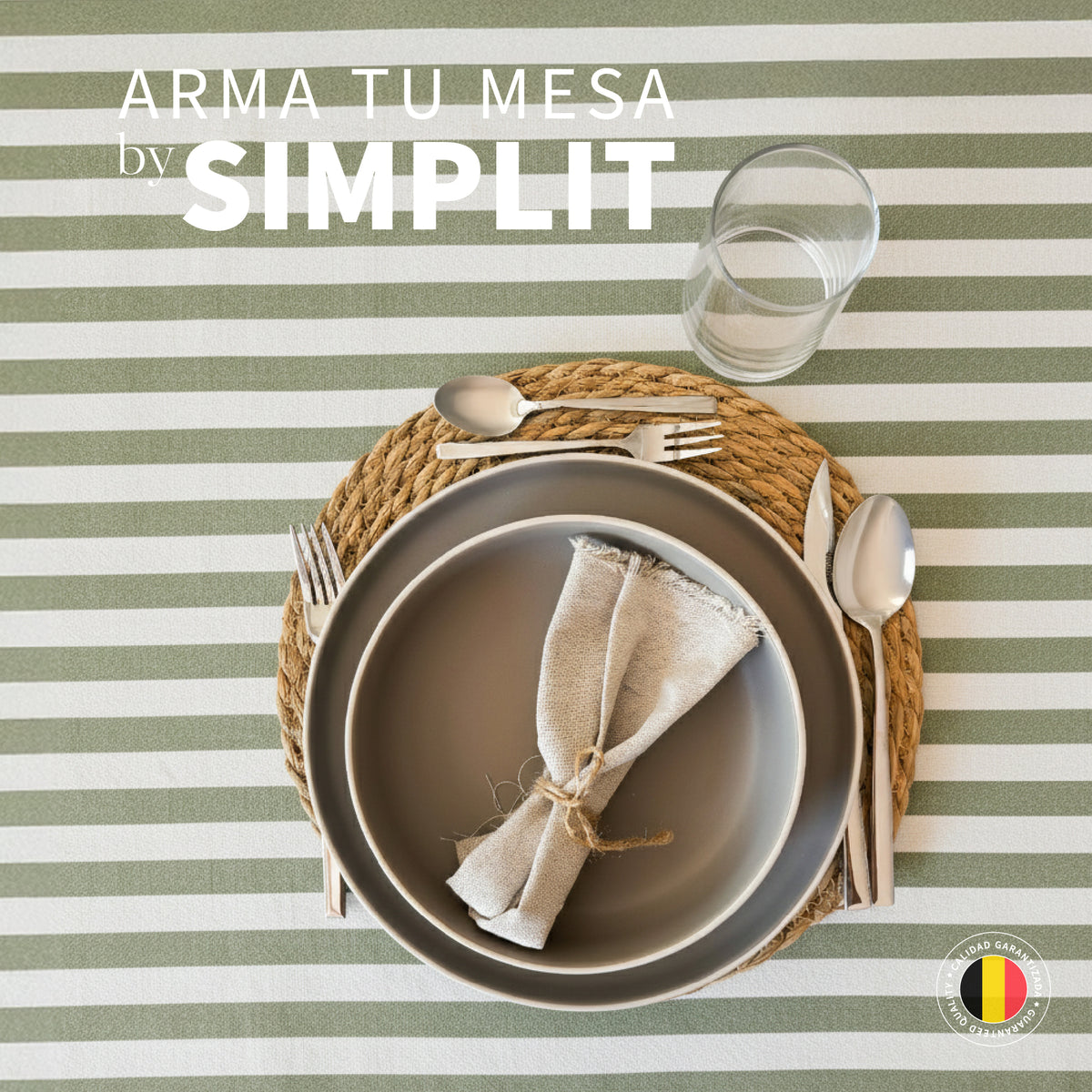 Set de Cuchillería 30 pcs Cubiertos Acero Inoxidable Sicilia