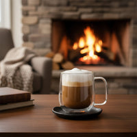 Pack Cafetera Italiana 12 Tazas + Taza Doble Pared 300 ml