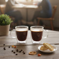 Taza de Vidrio Doble Pared 350 ml Simplit