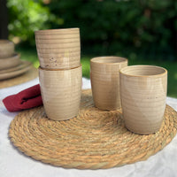 Set 8 Vasos Cerámica 330 ml Siena Simplit