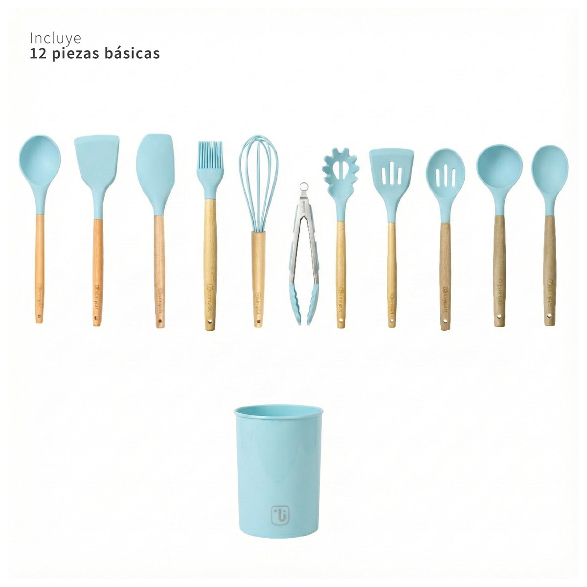 Batería Cocina Oxford + Set 12 Utensilios Calipso Simplit