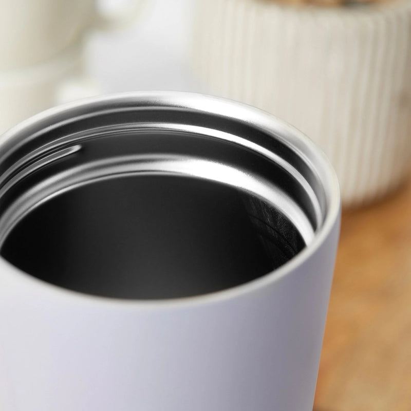 Vaso Térmico Tumbler 750ml Tapa y Bombilla Morado Simplit