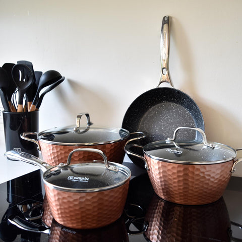 Batería Copper y Black Copper Simplit en uso