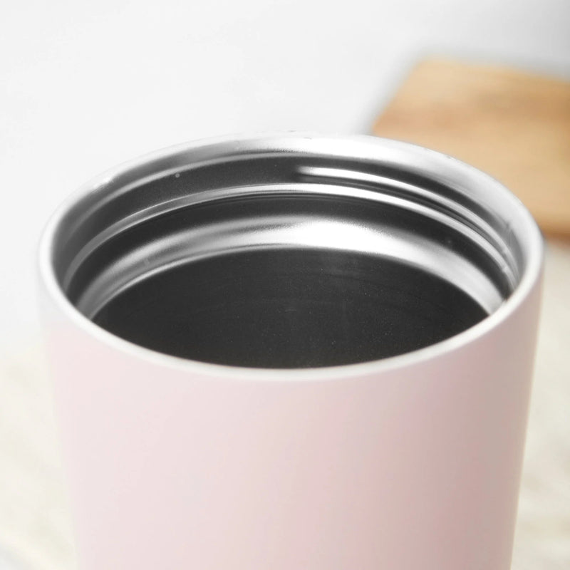 Vaso Térmico Tumbler 750ml Tapa y Bombilla Rosado Simplit