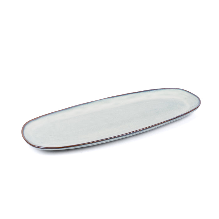 Fuente Ovalada Aperitivo Cerámica 36 cm Vittoria Simplit