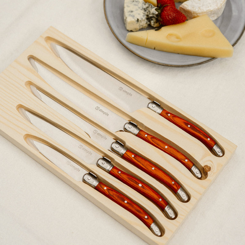 Set Cuchillos 5 pcs Marsella Acero Inoxidable Simplit