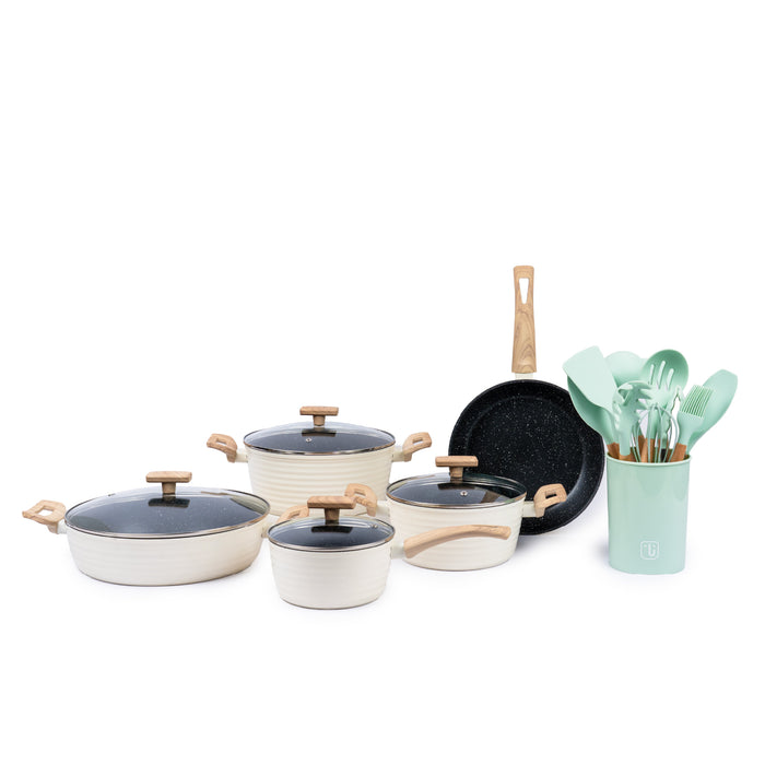 Pack Batería Savannah 9 Pz+Set 12 Utensilios Calipso Simplit