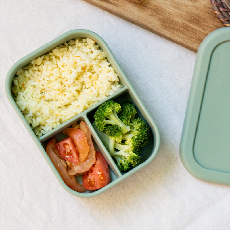 Contenedor Plástico Hermético Bento Box Green