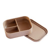 Contenedor Plástico Hermético Bento Box Beige