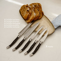 Set Cuchillos 5 pcs Paris Acero Inoxidable Simplit