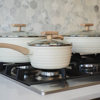 Batería de Cocina Antiadherente Savannah 9 Piezas
