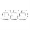 Set 6 Vasos de Vidrio Estilo Japonés 320 ml Simplit