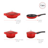 Batería de Cocina Toulouse 7 pcs + Accesorios Simplit