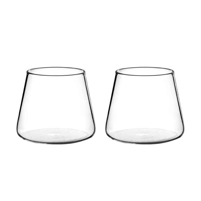 Pack 4 Vasos de Vidrio Estilo Japonés 320 ml Simplit